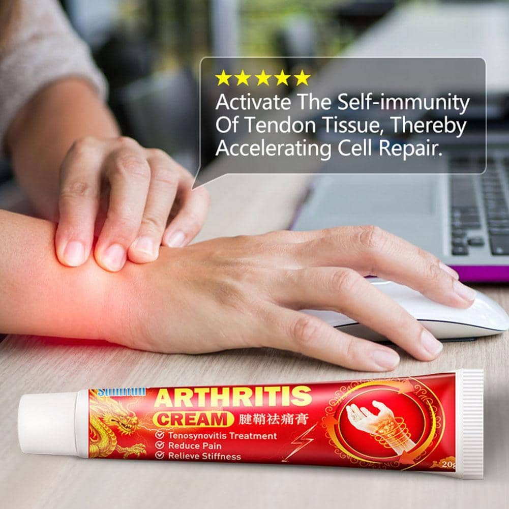 Person applying Arthritis Cream