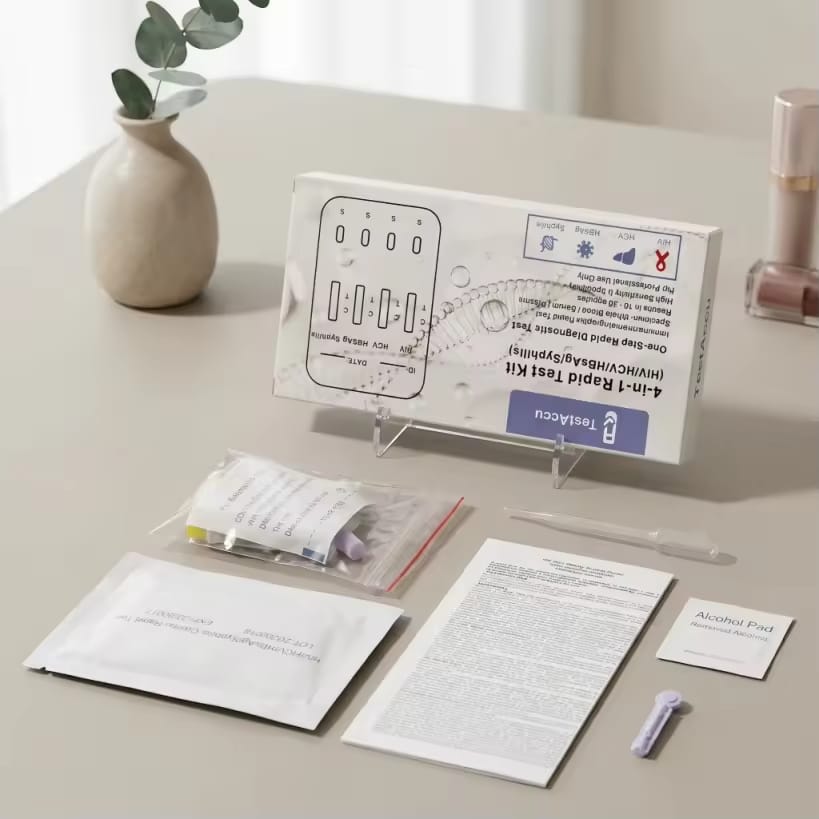 4-in-1 Rapid Test Kit — TestAccu
